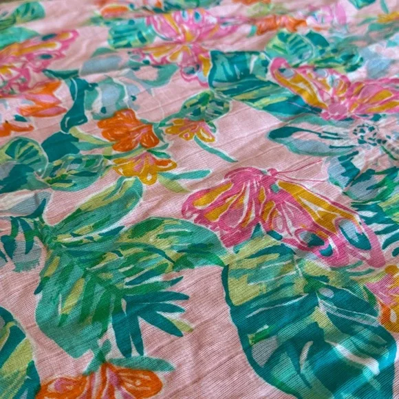 Lilly Pulitzer for Pottery Barn Cotton Baby Blanket - Picture 2 of 3